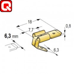 Terminal Faston 6.35mm (1f...