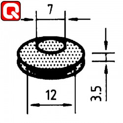 Anel passa fios Ø 13 mm