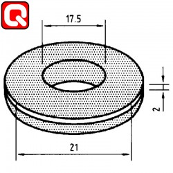Anel passa fios Ø 21 mm